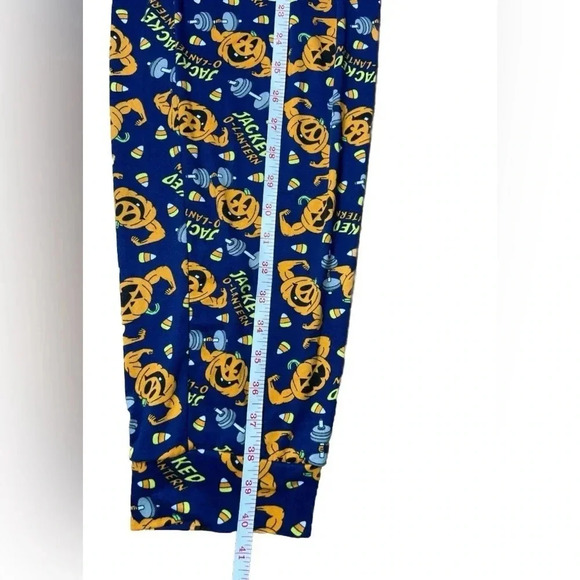 Funny Pumpkin Pants - Jacked O  Lantern "Lifting Weights" - Picture 5 of 8